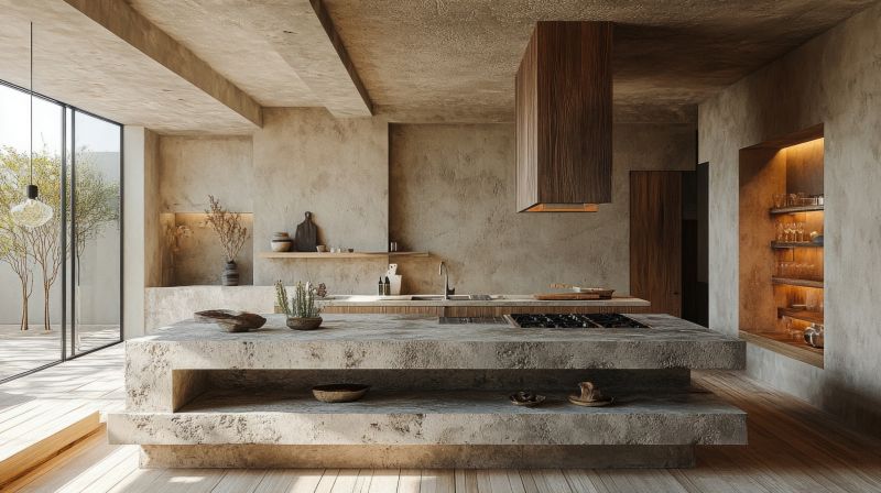 Cement Countertop Pouring in Sonoma County, CA