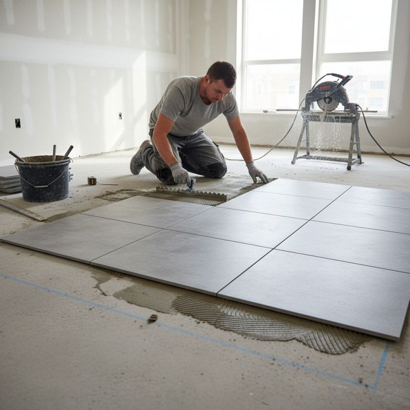 Mosaic Tile Floor Installation in Frederick, MD